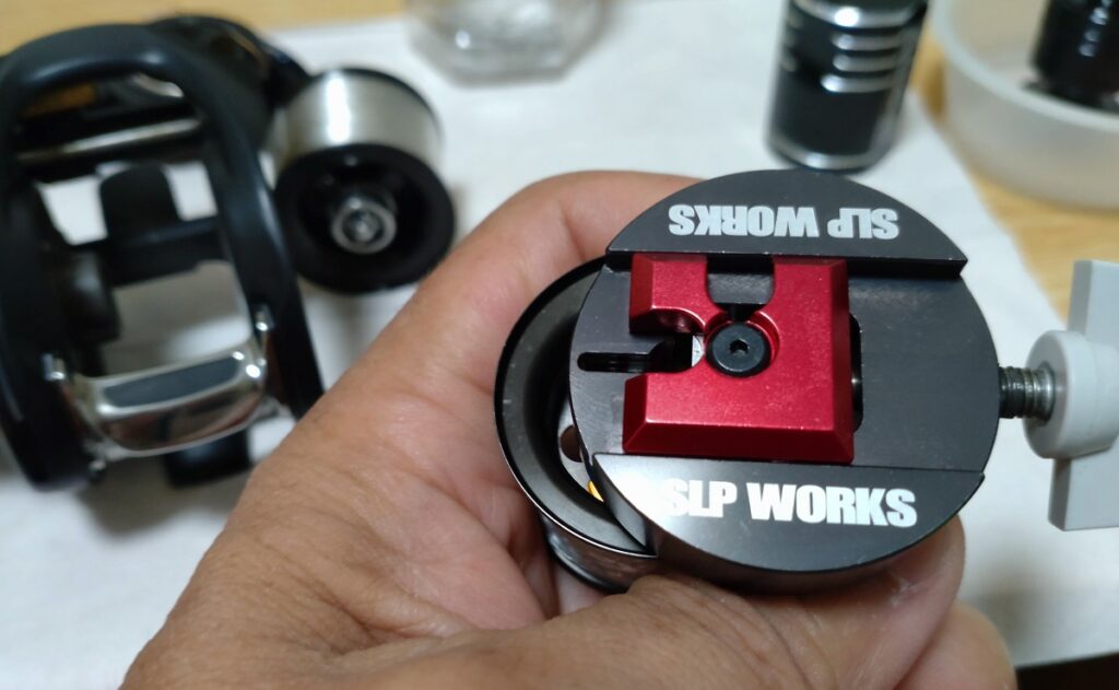 ジリオン10.0スプールベアリング交換