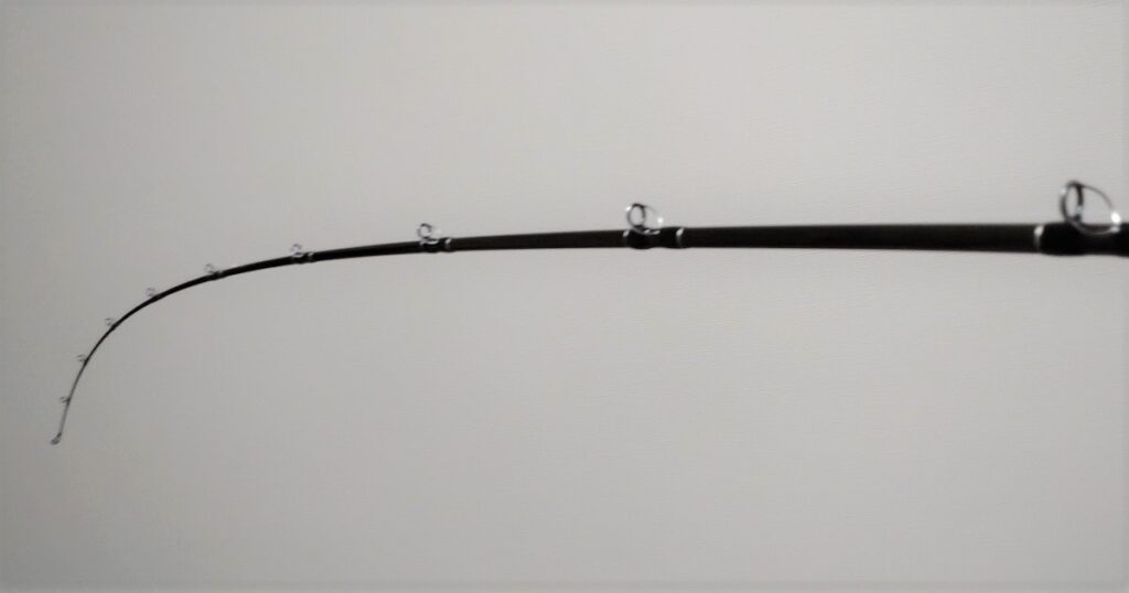 HGC-70XF/GPスーパーボーダー 曲がりはじめは３～４番ガイド