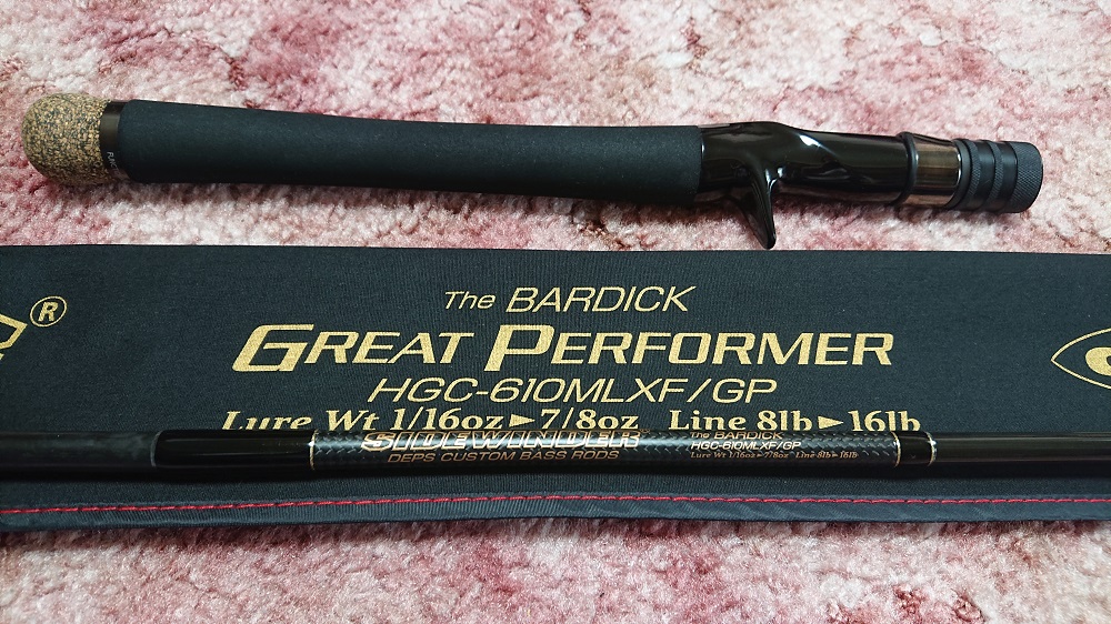 デプス サイドワインダーGPHGC-610MLXF/GPバーディック　スペック