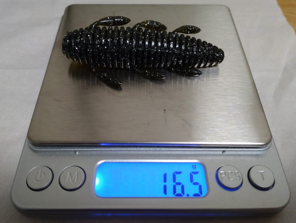 イッセイ 沈み蟲 3.2in.重さ