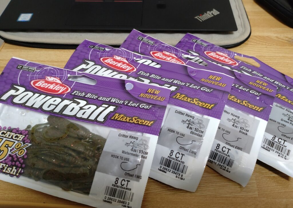 バークレーマックスセントクリッターホッグ 4インチ