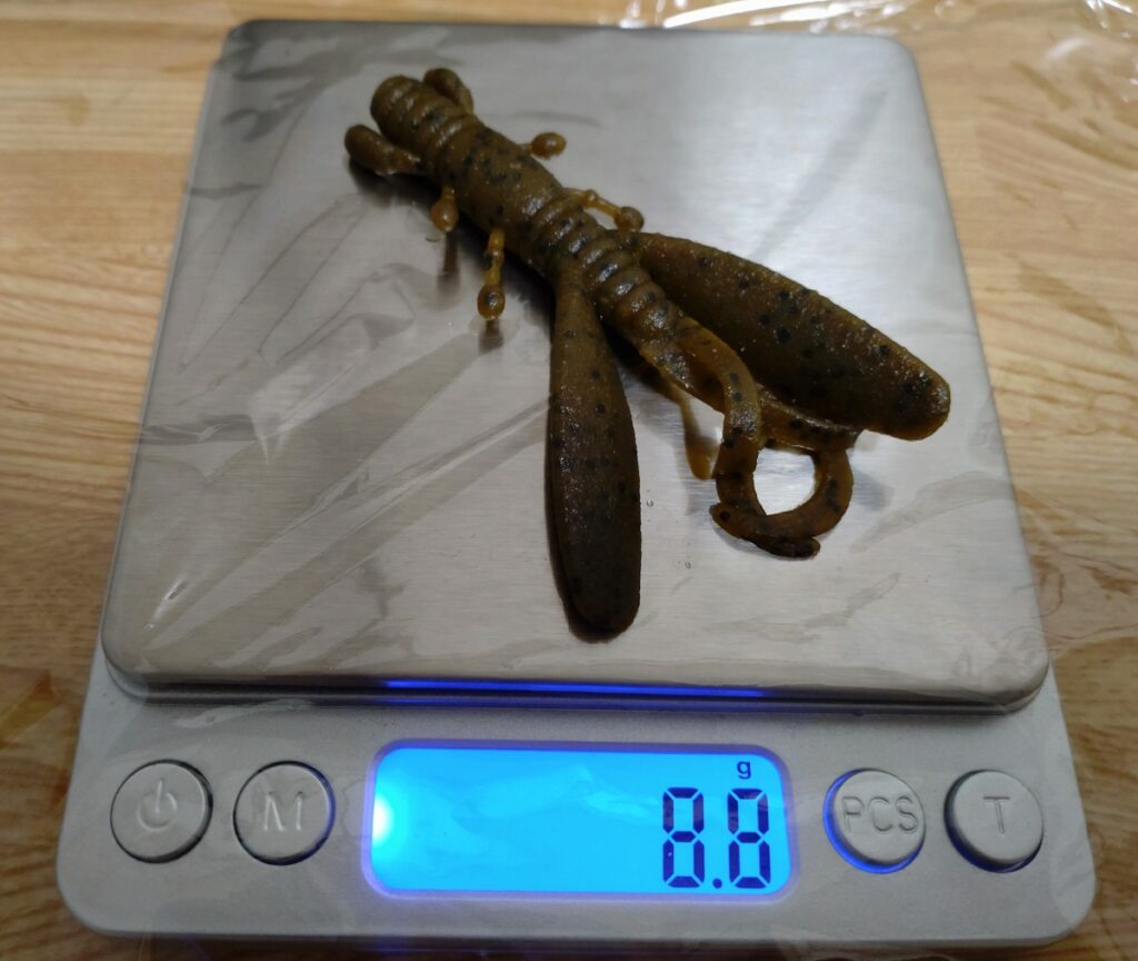 クリッターホッグ 4インチ 重さ