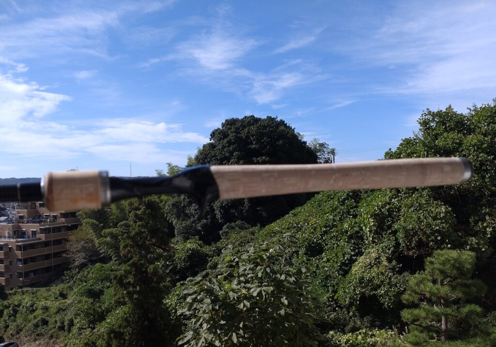 ロッド コルクグリップ補修 仕上げ