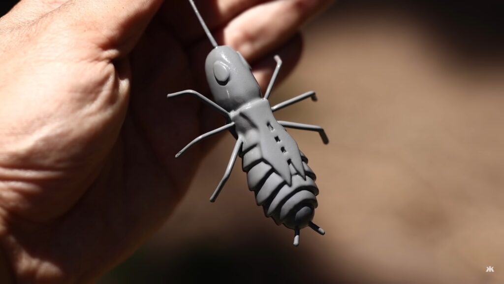 バークレー ジャゴロケットのこだわり製作中のベースデザイン