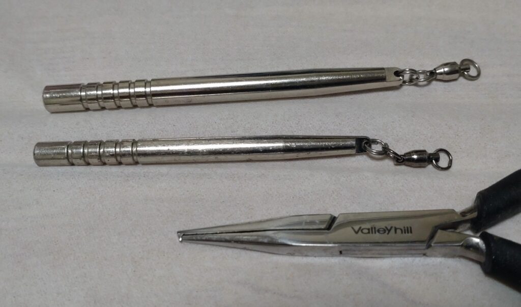 ノントラブルスティクにボールベアリングスイベル