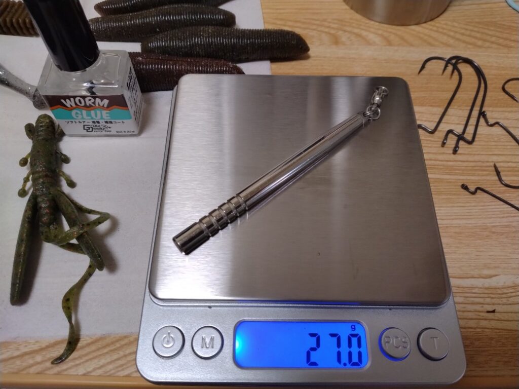 ノントラブルスティックLの重さ