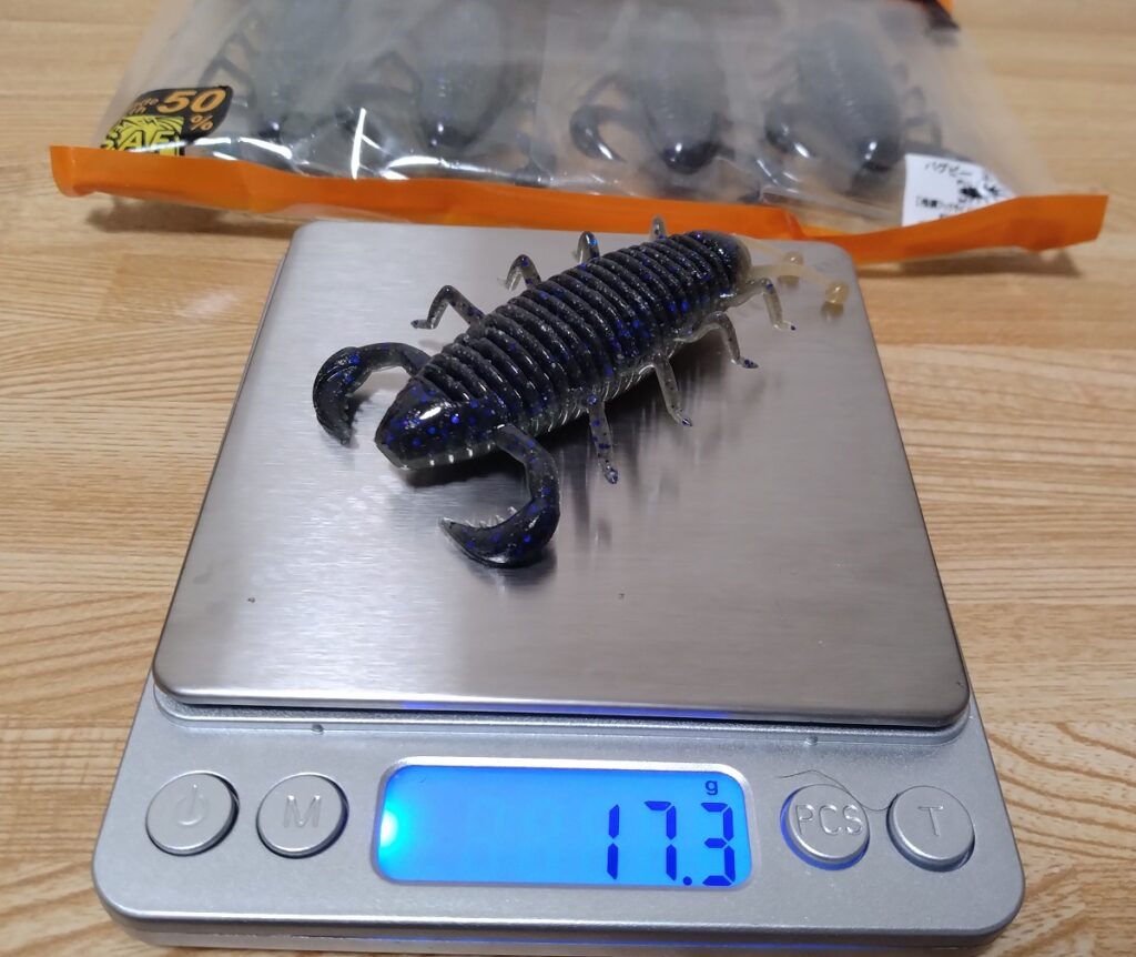 バグピー3.5インチ 重さ