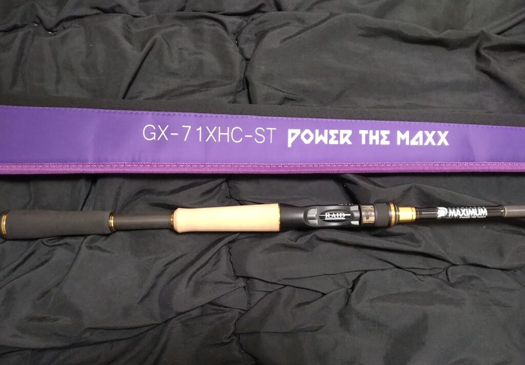 グラディエーター マキシマム POWER THE MAXX RAID JAPANオリジナルリールシート