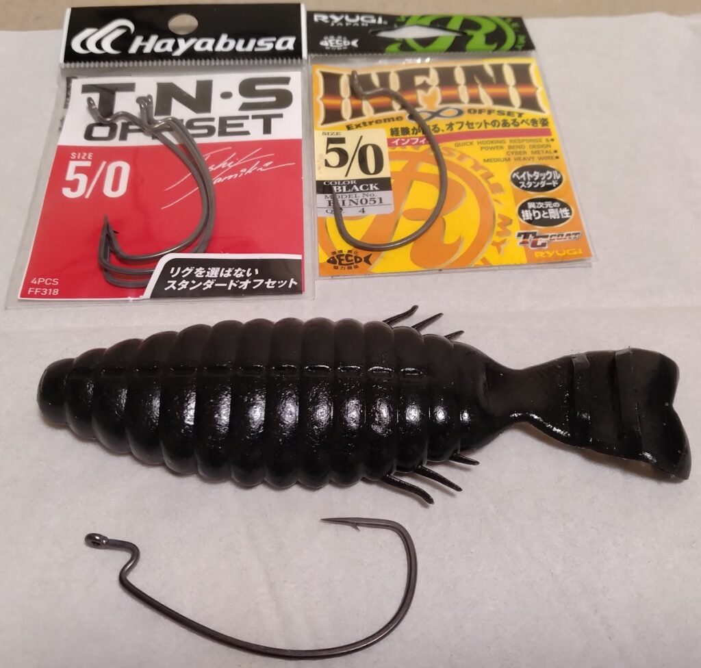 ブルフラット 4.8 フックサイズ