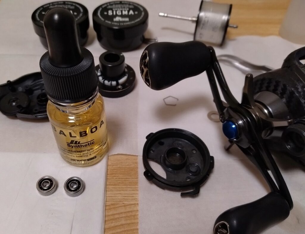 スプールベアリングオイル