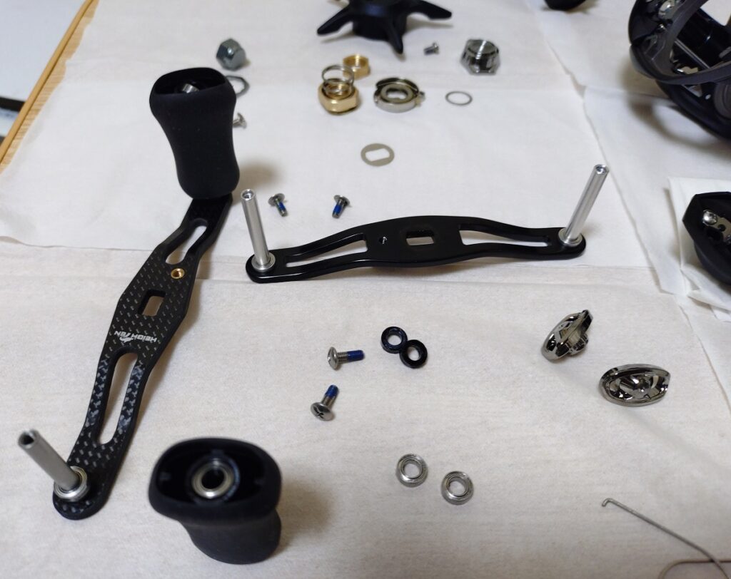 24タトゥーラ TW ハンドルノブにベアリング追加